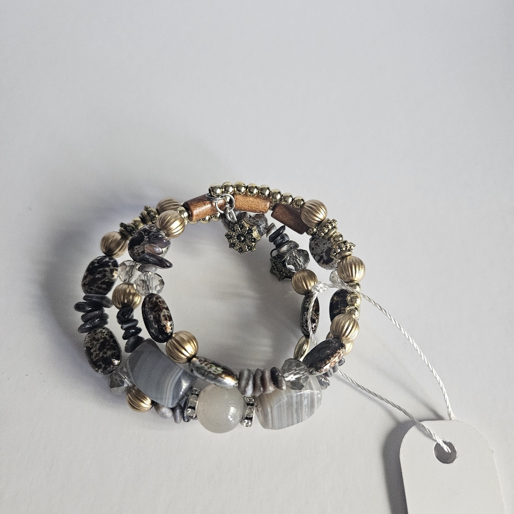 Bohemian  Crystal Bracelet - Picture 3 of 5